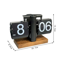 Flip Desk Clock Retro Mechanical Flip Clock