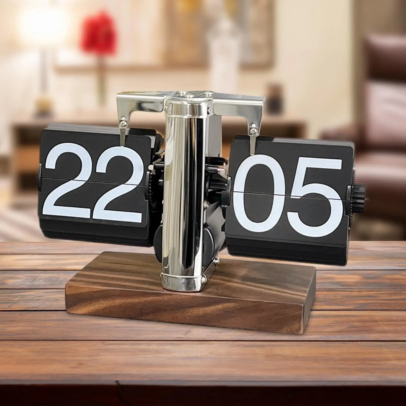 Flip Desk Clock Retro Mechanical Flip Clock